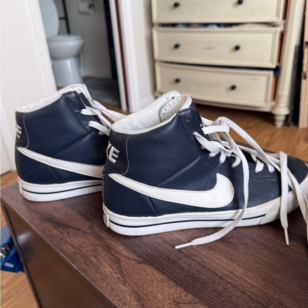 Old School Nike High-Top Sneakers